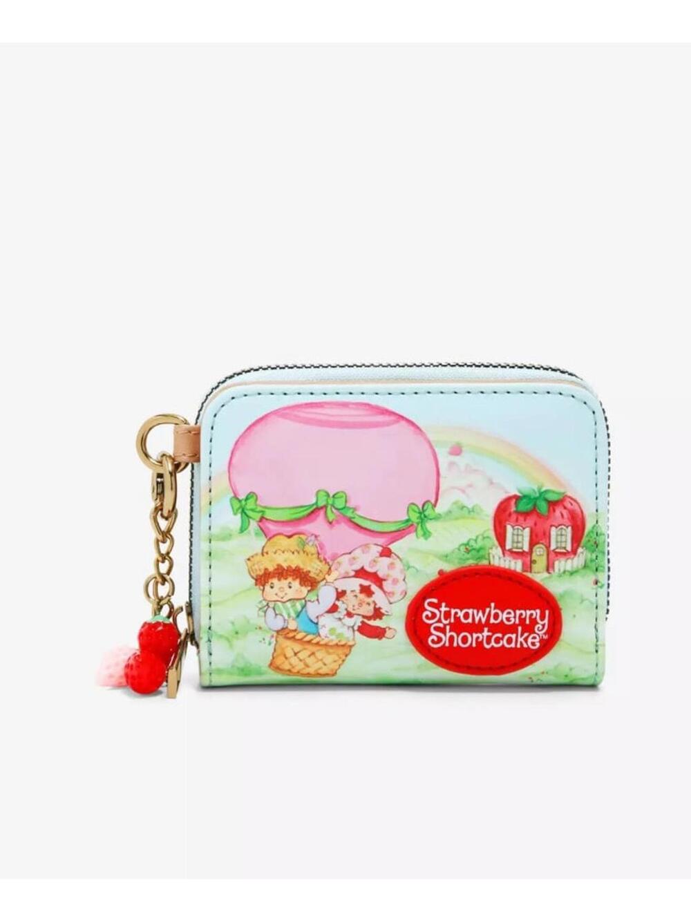 Strawberry Shortcake Characters Mini Zipper Wallet